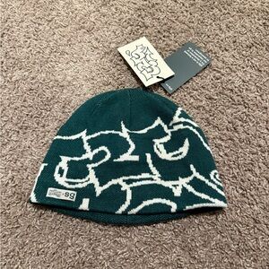 NWT g2g X sg Hollow Skull Cap V2 in Kale Wool blend